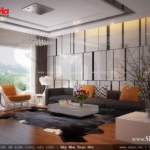 Phòng khách tầng 2 đẹp