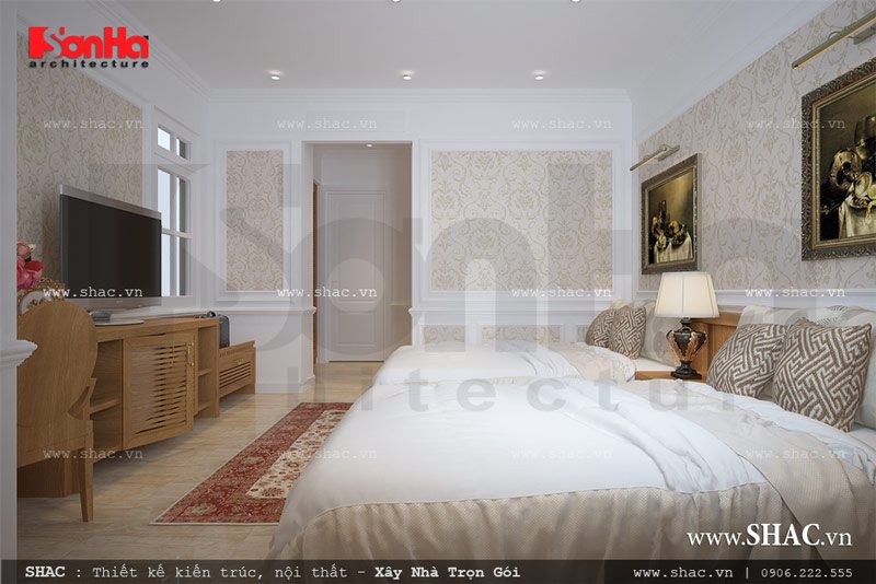 Phòng ngủ đôi trong khách sạn