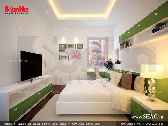 Phòng ngủ cho con gái đẹp