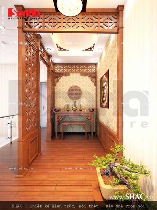 Phòng thờ của nhà phố