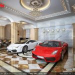 Gara để xe - sảnh khách sạn