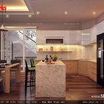 Tủ bếp phòng ăn đẹp