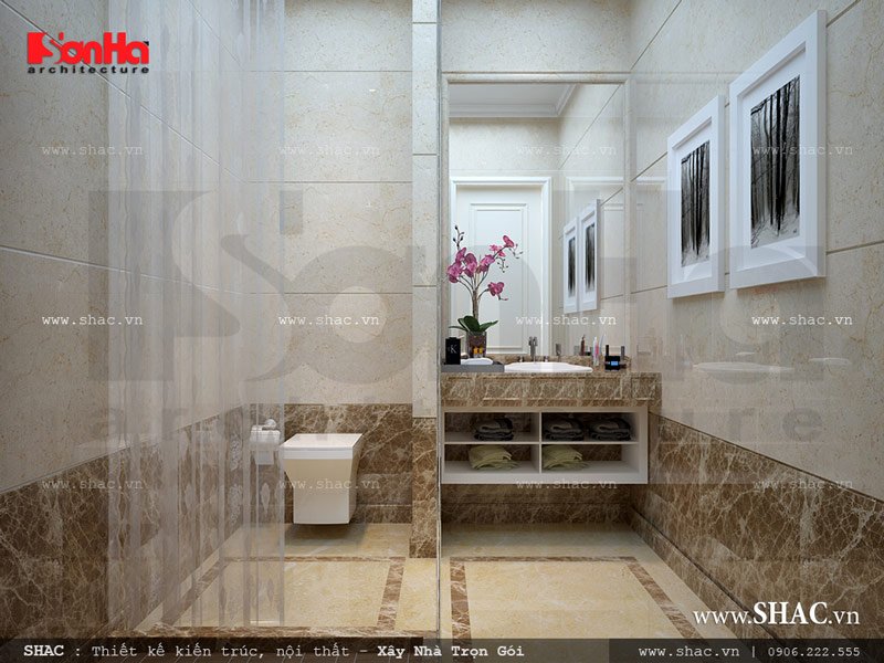 WC khép kín của khách sạn