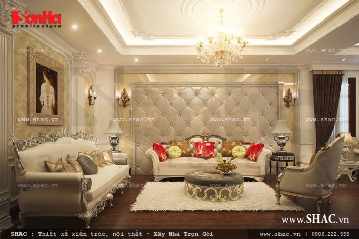 Sofa kiểu Pháp cho phòng khách