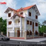 Biệt thự Pháp 3 tầng đẹp