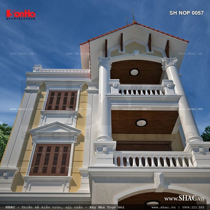 Nhà ống bán biệt thự Pháp