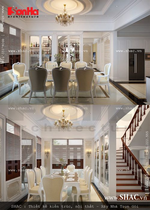 Phòng ăn sang trọng