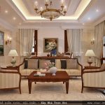 Phòng khách cổ điển