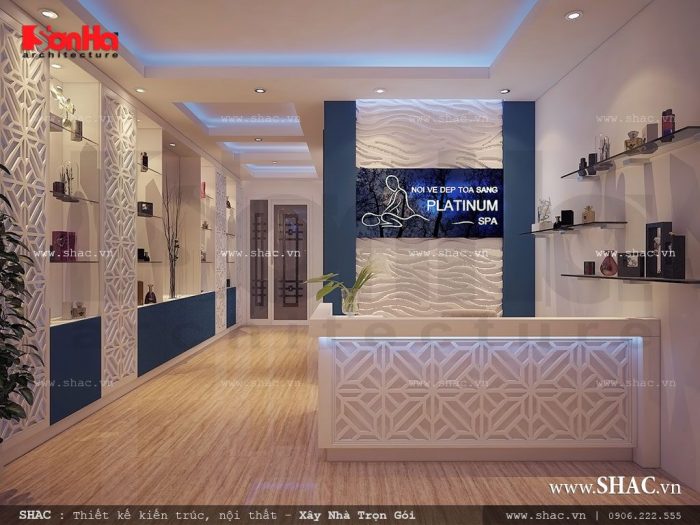 Khu lễ tân của Spa