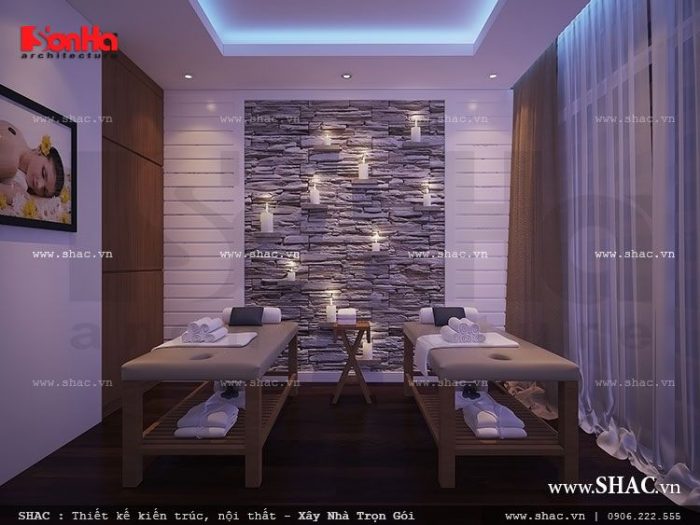 Phòng spa vip ấn tượng