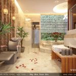 Phòng xông hơi đẹp và sang trọng