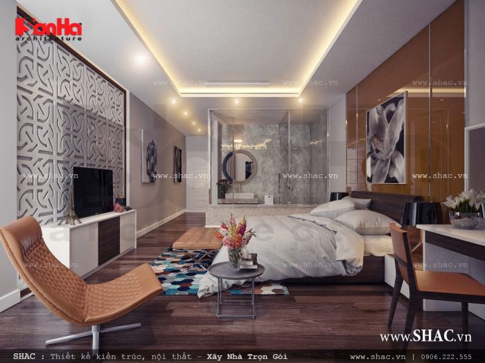 Phòng phong cách hiện đại đẹp