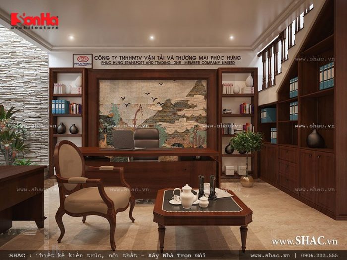 Nhà phố kiến trúc Pháp 3 tầng rưỡi mặt tiền 5m - SH NOP 0060 2