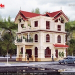 Xây biệt thự vuông đẹp