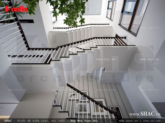 Giếng trời của nhà ống