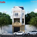 Mẫu thiết kế nhà phố tân cổ điển 3 tầng