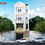 Nhà ống tân cổ điển kiến trúc Pháp 4 tầng