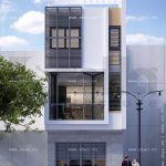 nhà phố hiện đại 3 tầng