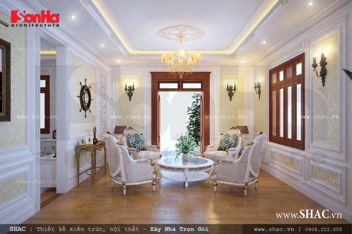 Phòng tiếp khách tại phòng làm việc