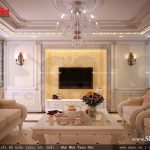 Phòng khách Pháp đẹp