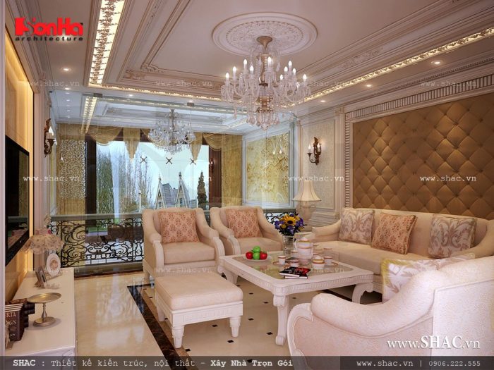 Phòng khách của nhà phố