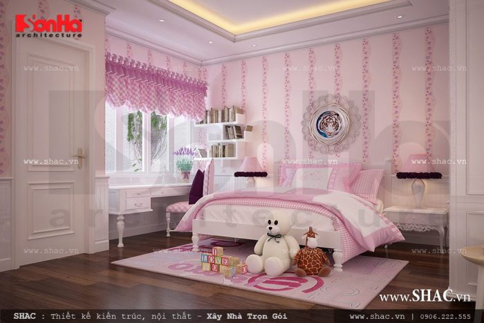Phòng ngủ đẹp cho con gái