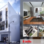 Nhà ống lệch tầng