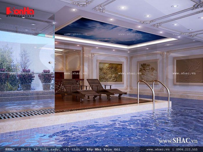 Biệt thự lâu đài Pháp 5 tầng đẳng cấp - SH BTLD 0016 2