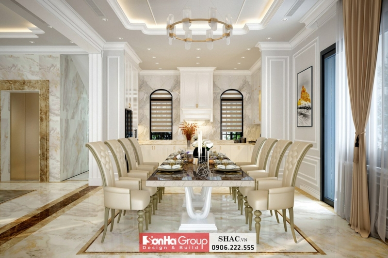 11 Mẫu Biệt Thự 3 Tầng 4 Phòng Ngủ Yêu Thích Nhất Hiện Nay 2 biệt thự 3 tầng 4 phòng ngủ