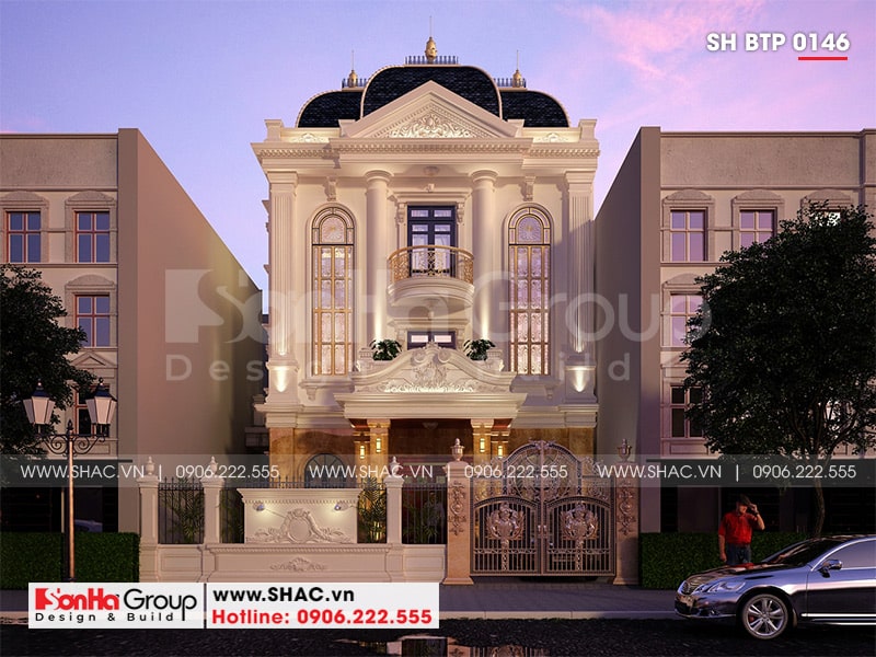 11 Mẫu Biệt Thự 3 Tầng 4 Phòng Ngủ Yêu Thích Nhất Hiện Nay 28 biệt thự 3 tầng 4 phòng ngủ