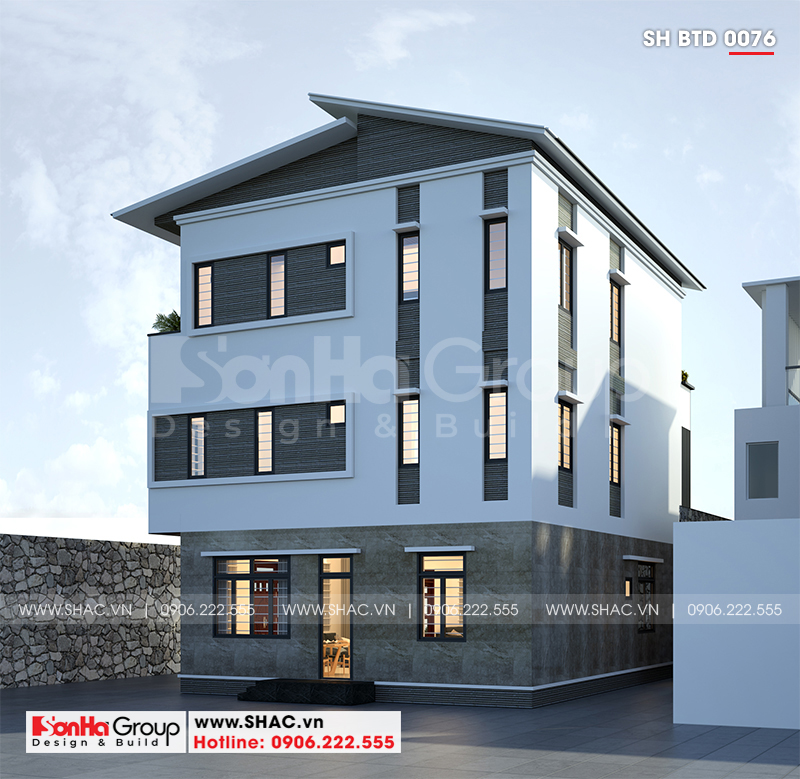 11 Mẫu Biệt Thự 3 Tầng 4 Phòng Ngủ Yêu Thích Nhất Hiện Nay 41 biệt thự 3 tầng 4 phòng ngủ