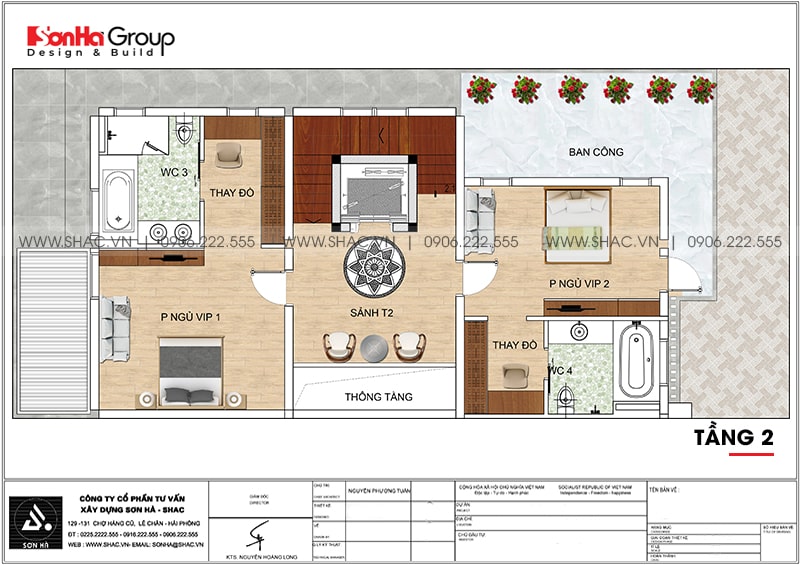 11 Mẫu Biệt Thự 3 Tầng 4 Phòng Ngủ Yêu Thích Nhất Hiện Nay 48 biệt thự 3 tầng 4 phòng ngủ