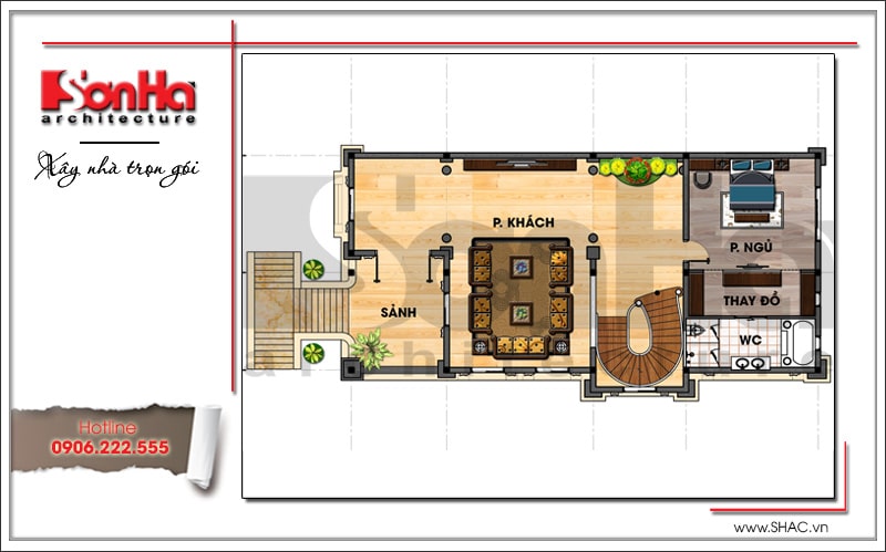 11 Mẫu Biệt Thự 3 Tầng 4 Phòng Ngủ Yêu Thích Nhất Hiện Nay 59 biệt thự 3 tầng 4 phòng ngủ