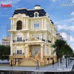 Biệt thự 3 tầng kiến trúc pháp độc đáo