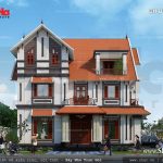 Biệt thự phố mái ngói đẹp