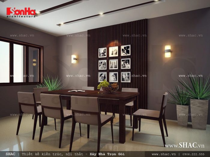 Bộ bàn ghế phòng ăn đẹp