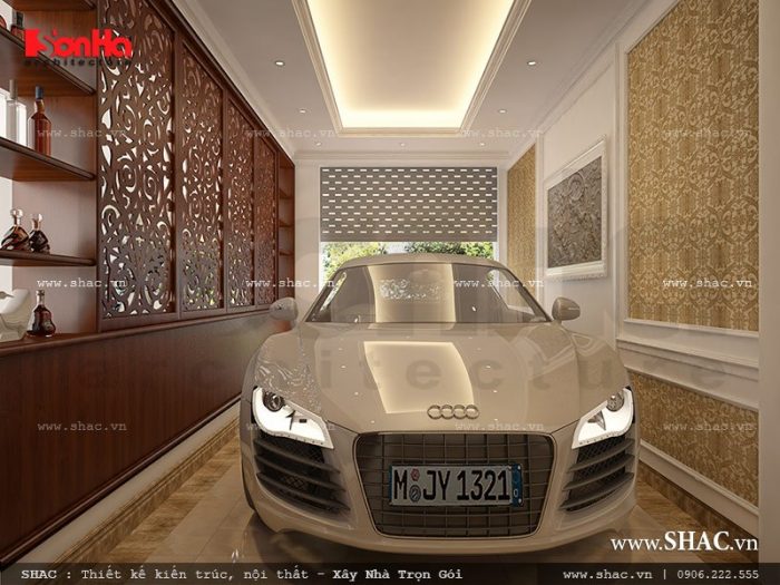 Nhà phố 3 tầng mặt tiền 7m kiến trúc Pháp - SH NOP 0062 13