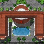 Khu khách sạn 9 tầng diện tích 3000m2