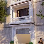 Kiến trúc nhà phố kiểu Pháp