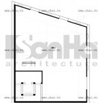 Mặt bằng tầng 2 khách sạn