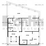 Mặt bằng tầng 5 khách sạn mini