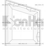 Mặt bằng tầng mái khách sạn