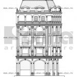 Mặt bằng trục đứng AC khách sạn