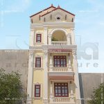 Mặt hậu của nhà phố 2 mặt tiền