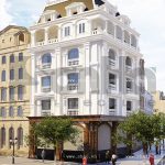 Mẫu khách sạn 5 tầng kiểu Pháp đẹp