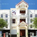 Nhà ống 3 tâng kiến trúc Pháp