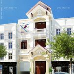 Nhà ống mặt tiền 7m kiểu Pháp đẹp