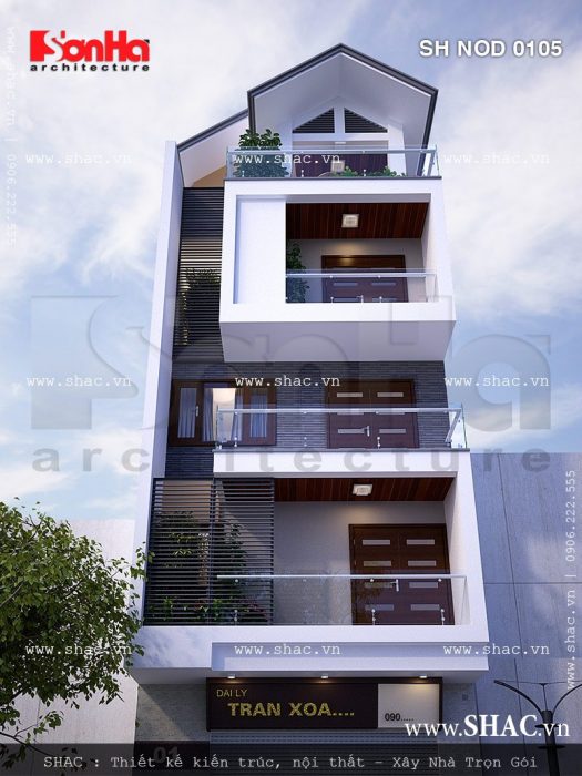 Nhà phố hiện đại đẹp