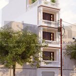 Nhà phố kiến trúc Pháp 5 tầng