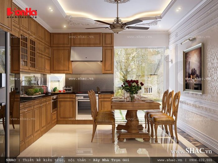 Nội thất gỗ cho phòng ăn